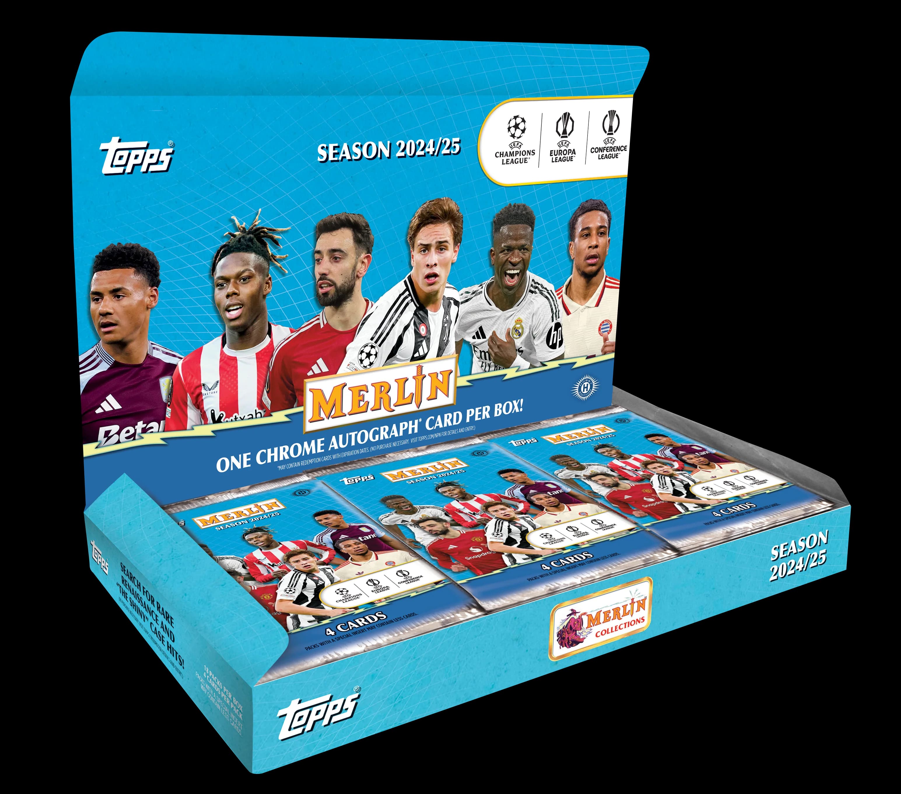 Topps Merlin UEFA Club Competitions 2024/25 - Hobby Box